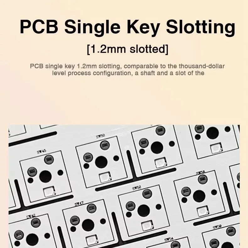 AULA F108Pro Wireless Mechanical Gaming Keyboard EquippedWithTFTDisplay UltraLatency