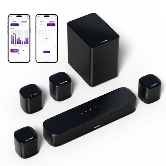 ULTIMEA 330W 7.1 Channel Virtual Surround Soundbar With Subwoofer