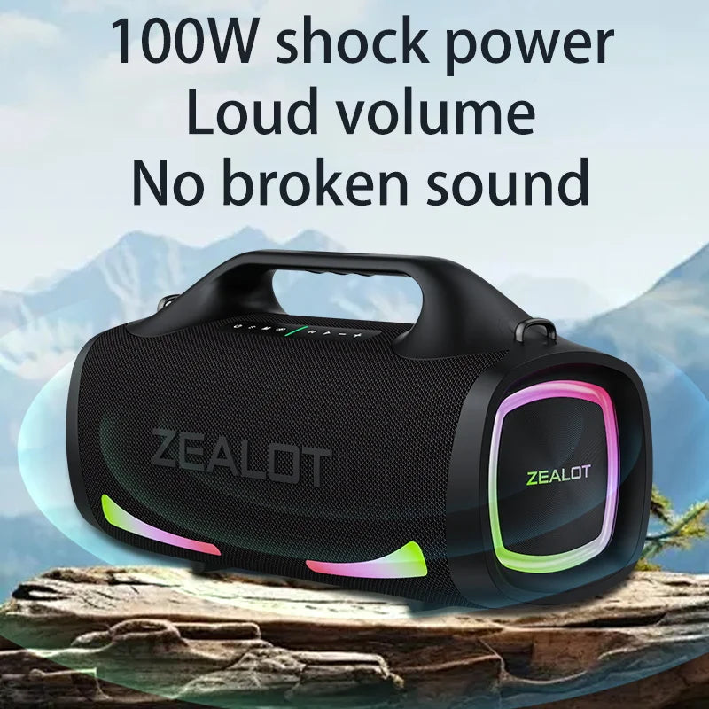 Zealot S79 100W Wireless Outdoor Speaker Fast Charging