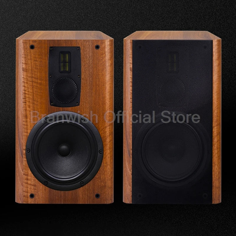 Branwish 3 Way HiFi Bookshelf Speaker 50W For Home Theater