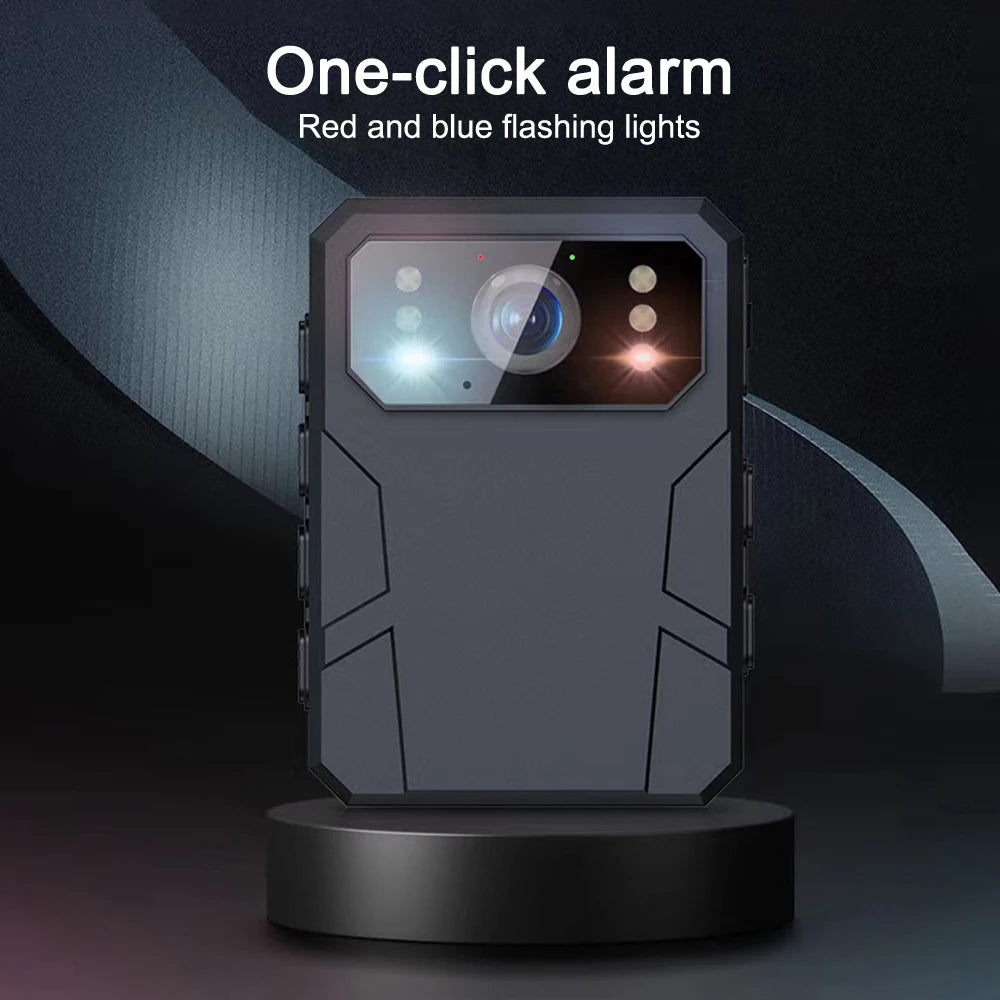 4K HD Body Worn Camera For Law Enforcement With Night Vision And Long Battery Life