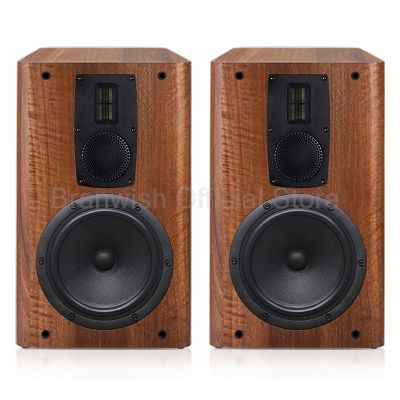 Branwish 3 Way HiFi Bookshelf Speaker 50W For Home Theater