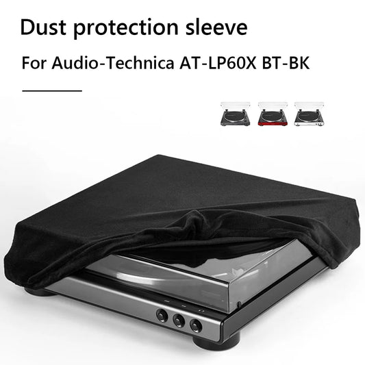 Shunmaii Turntable Dust Cover Spandex Sleeve for AT-LP60XBT