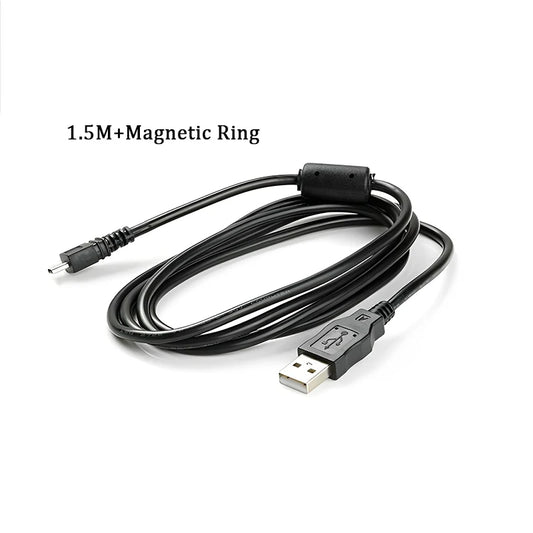 Edekoy UC E6 USB Data Cable Nikon Fuji Sony Cameras