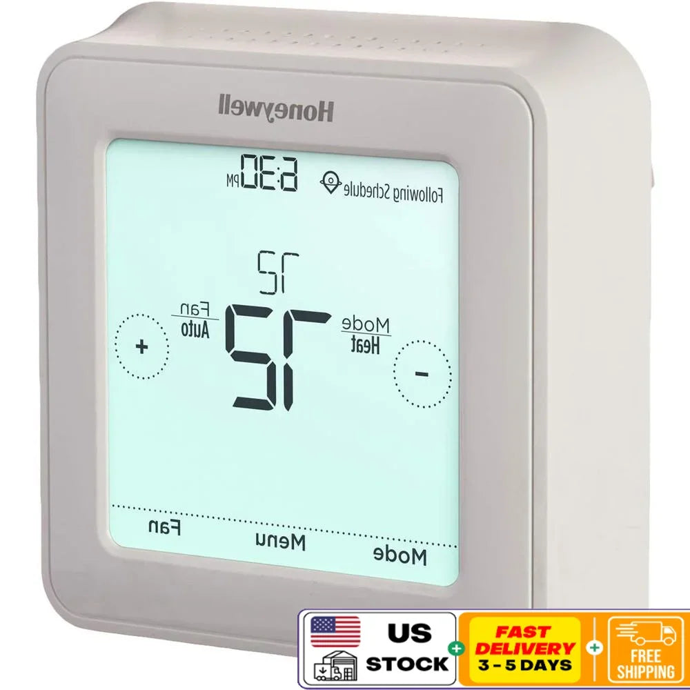 XMSJ 7 Day Programmable Thermostat With Smart Touchscreen Display