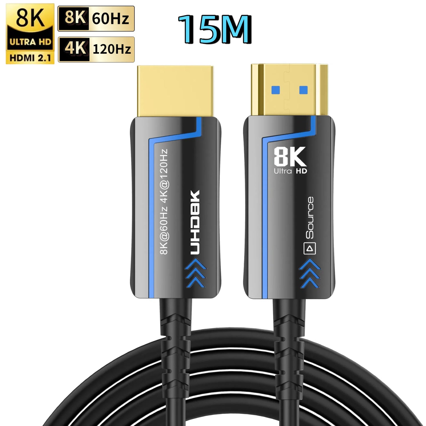 FDBRO 8K HDMI 2.1 Fiber Optic Cable Ultra High Speed
