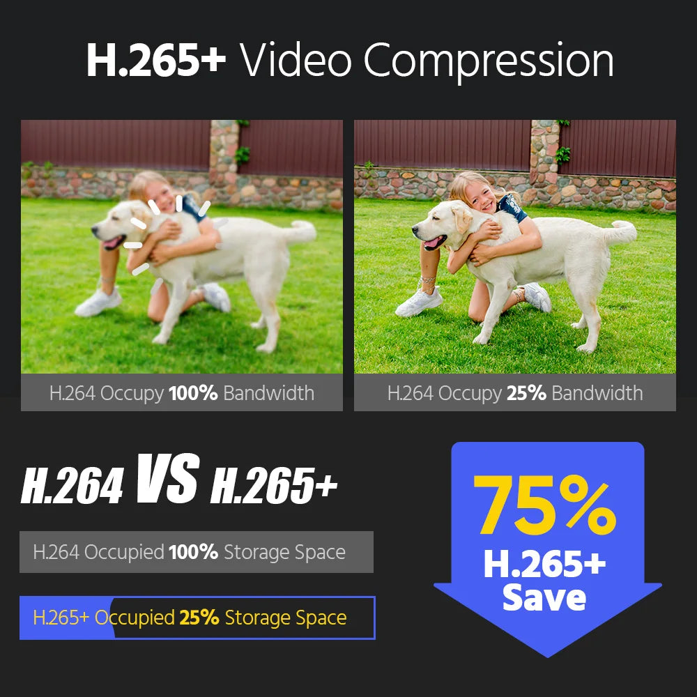 ANNKE 12MP 3K Smart PoE Security Camera IP67 Night Vision