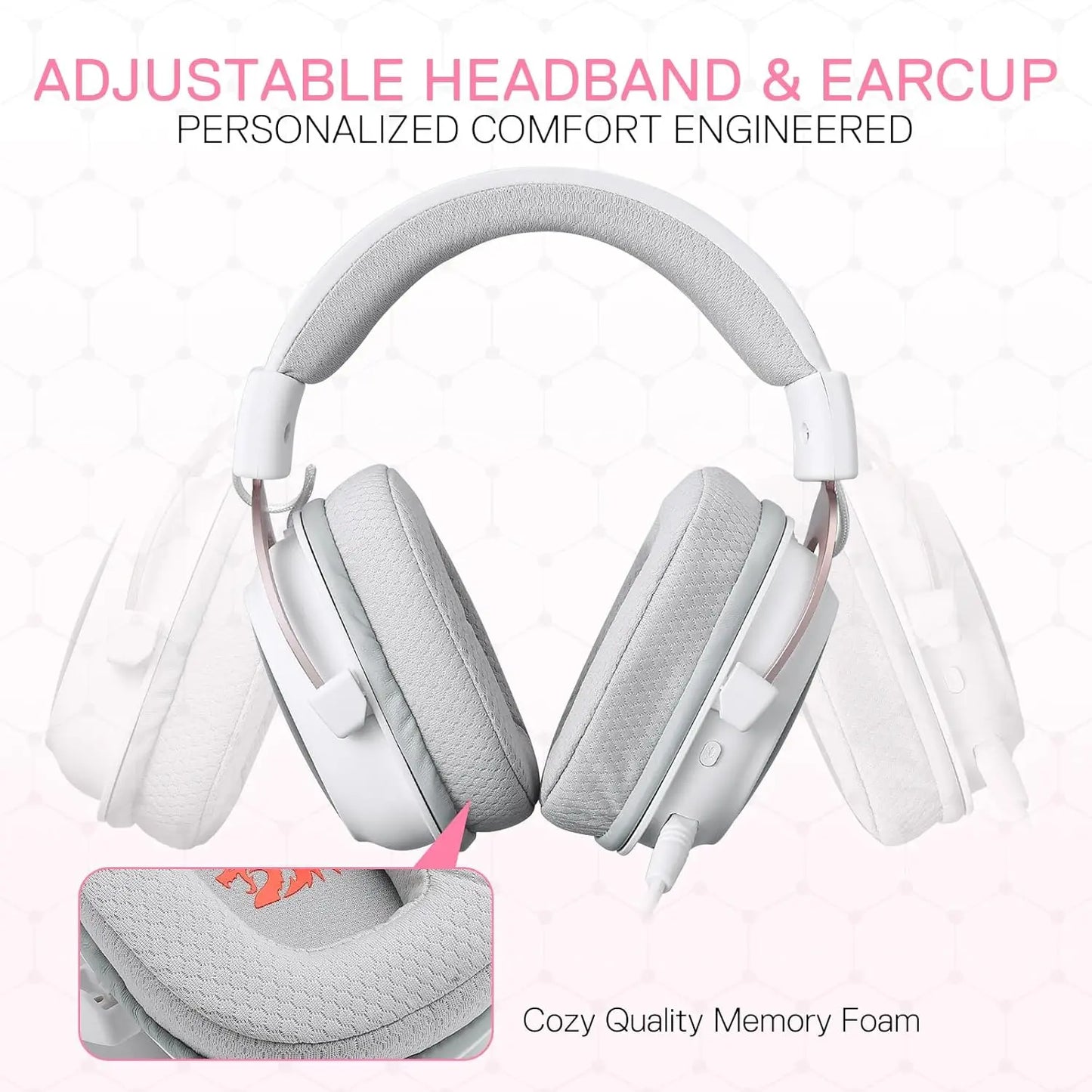 Redragon H510 Pro RGB Gaming Headset 7.1 Surround Sound