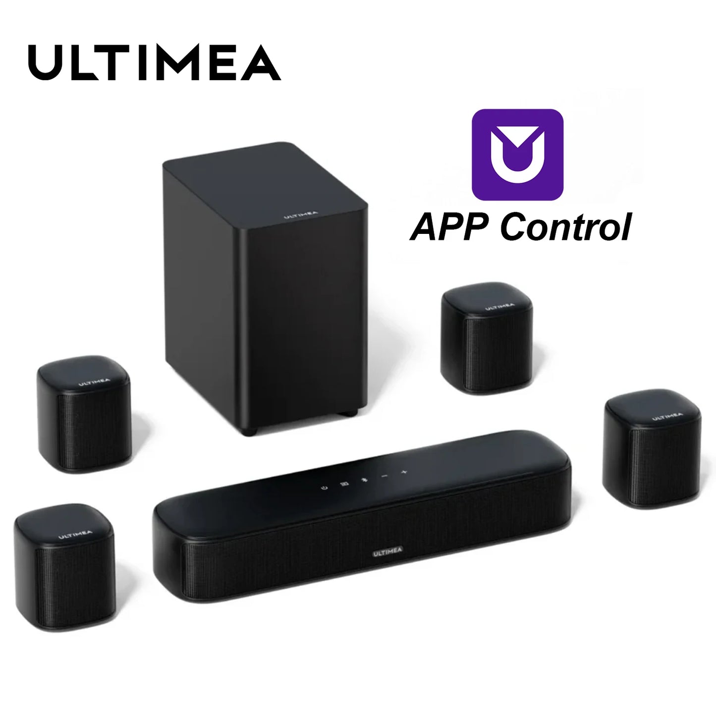 ULTIMEA 330W 7.1 Channel Virtual Surround Soundbar With Subwoofer