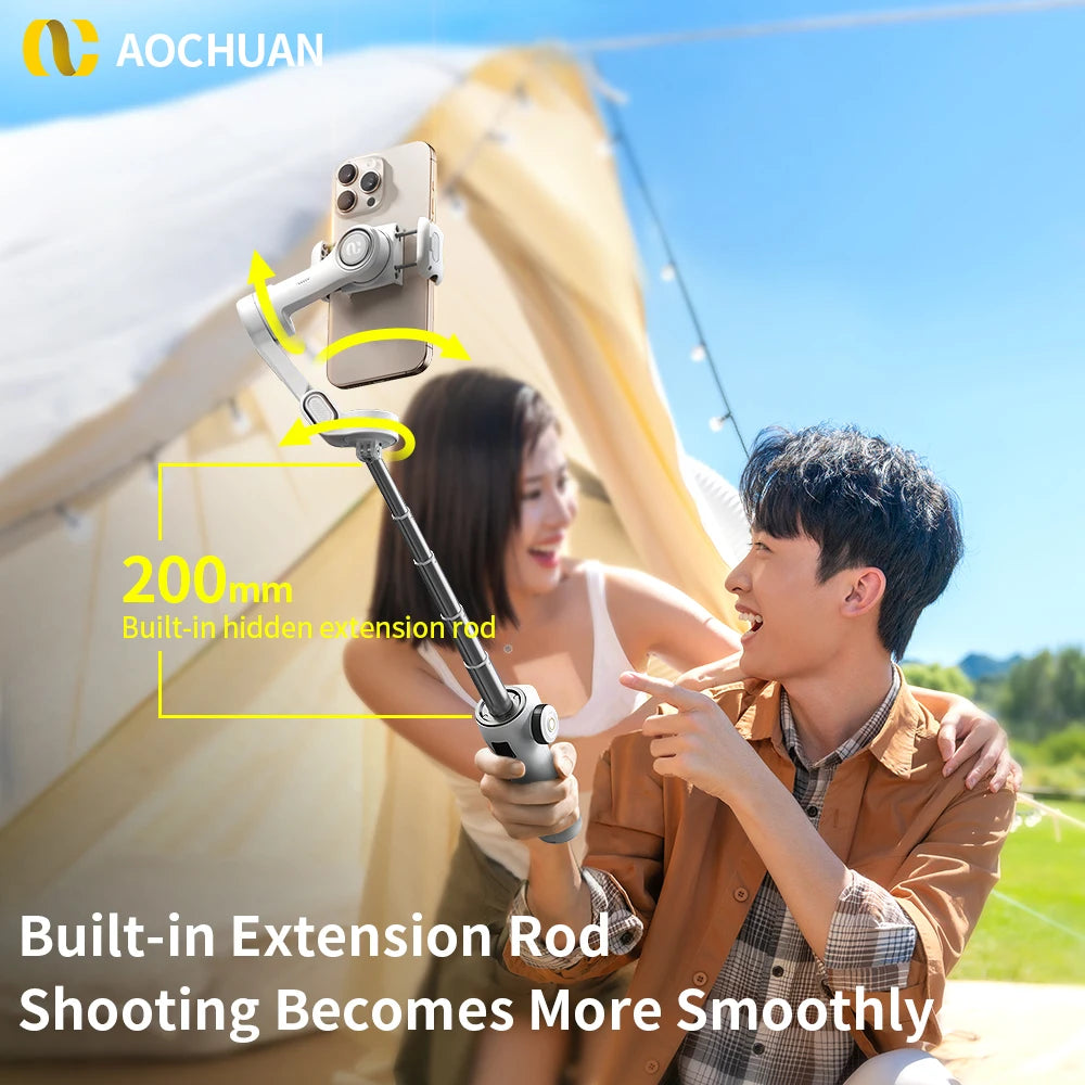 AOCHUAN Smart V8 3 Axis Handheld Gimbal For Smartphones