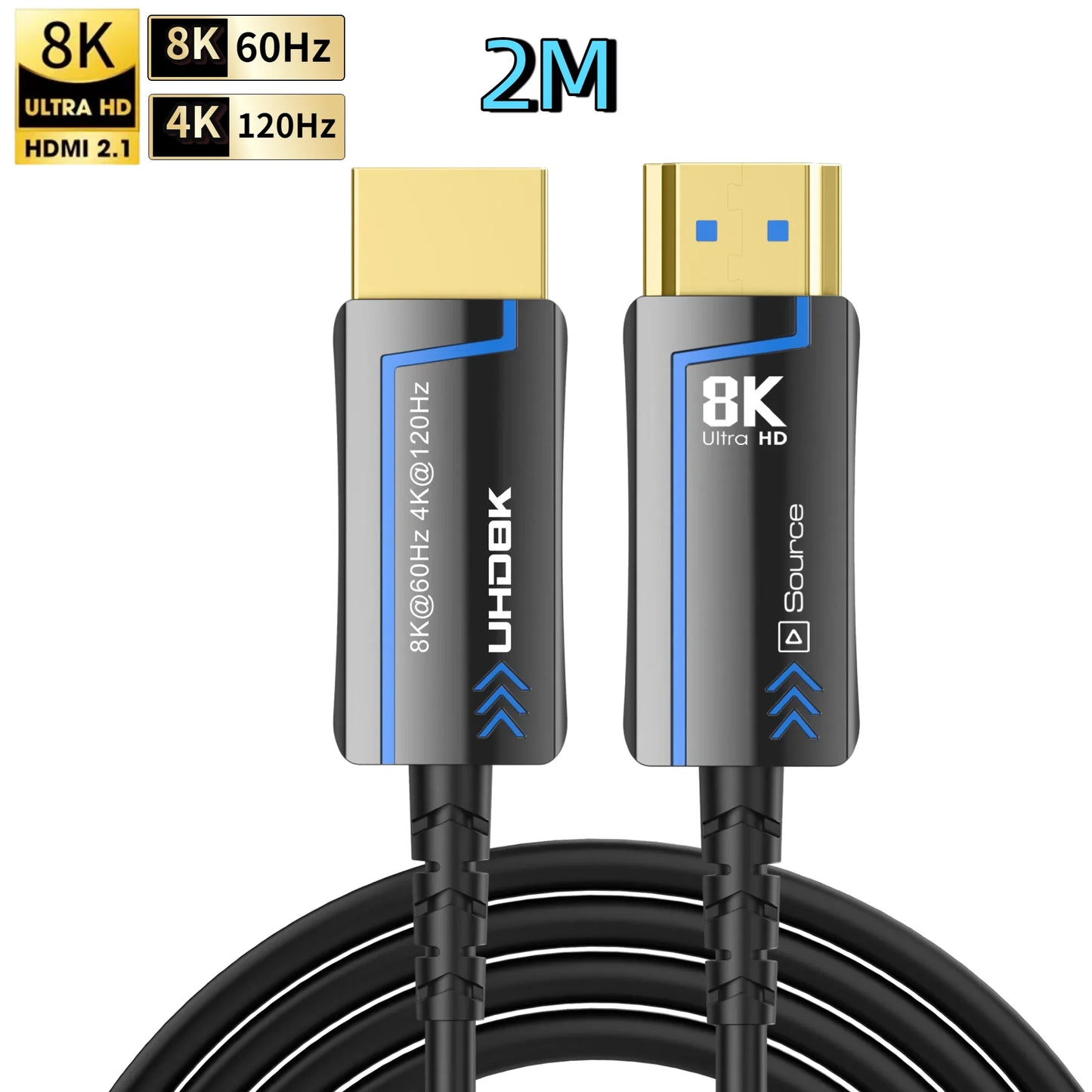 FDBRO 8K HDMI 2.1 Fiber Optic Cable Ultra High Speed