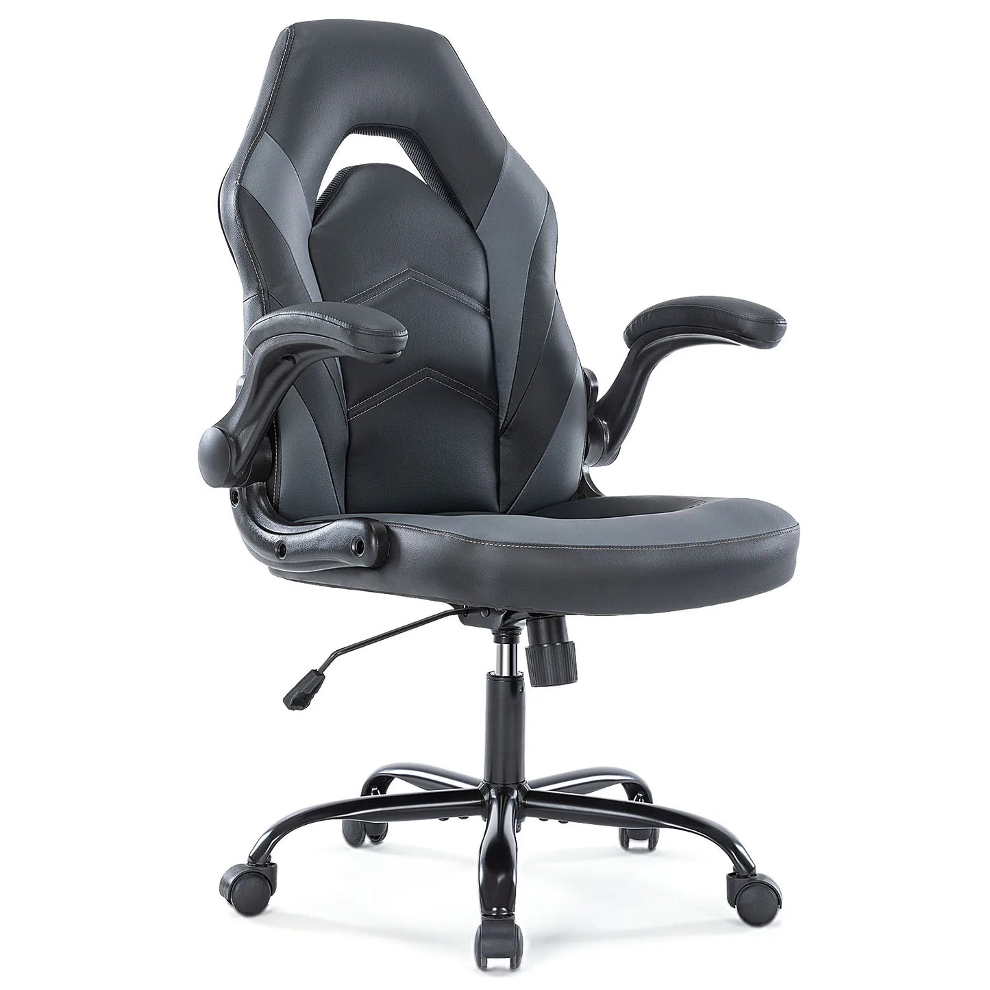 JHK Ergonomic Office Gaming Desk Chair With Flip Up Armrest