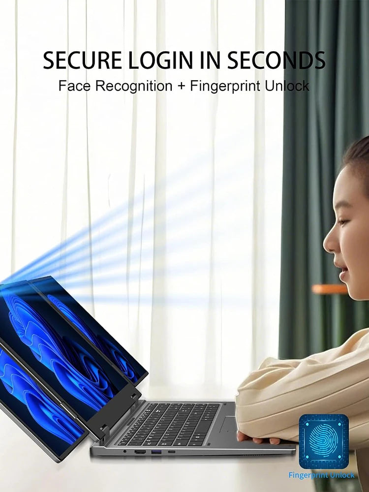 BYONE BAX16 Triple Screen Laptop Intel Core I7-1270P 64GB RAM