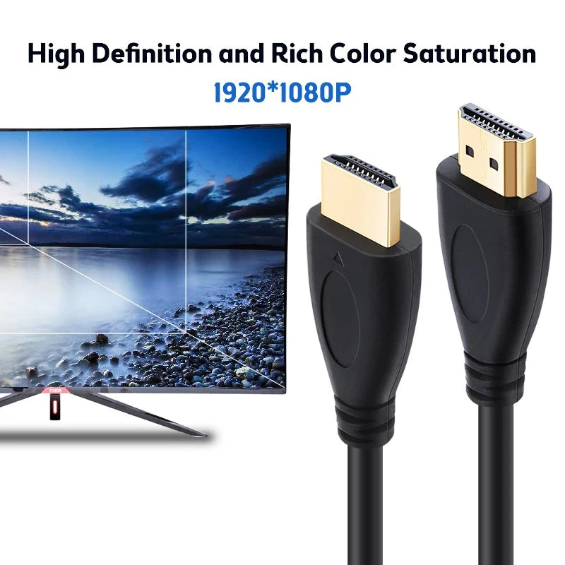 Nylon Braided HDMI Cable 4K High Speed Male to Male