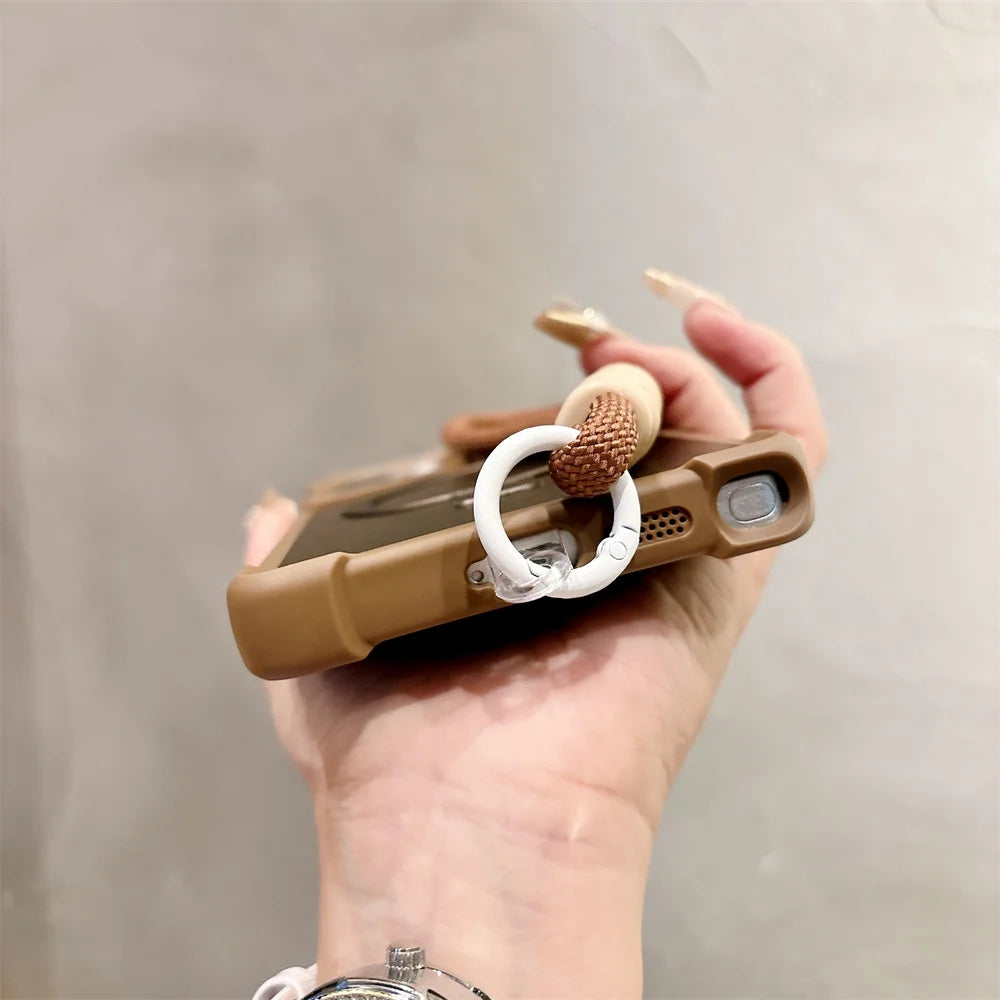 Magnetic Armor Case With Folding Stand For Galaxy S Series