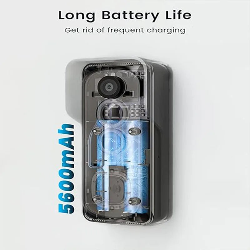 ieGeek 2K Wireless Video Doorbell With AI Motion Detection